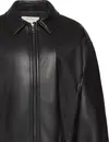 Calvin Klein FAUX LEATHER INSULATED BOMBER Kadın Siyah Ceket