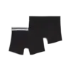PUMA MEN EVERYDAY PLACED LOG Siyah Erkek 2'li Boxer
