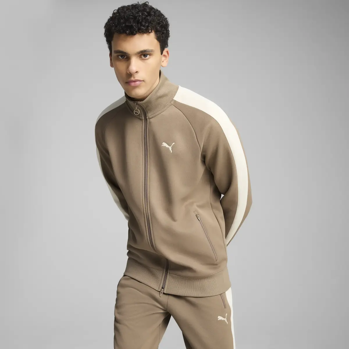 PUMA T7 ALWAYS ON Track Jacket Kahverengi Erkek Ceket