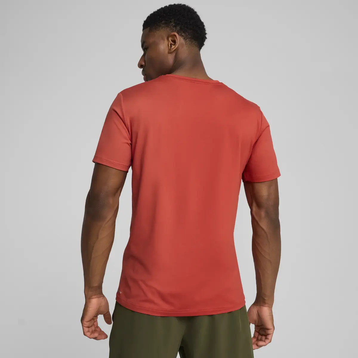 PUMA M CLOUDSPUN SOFT TEE Kırmızı Erkek T-Shirt