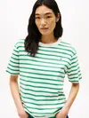 Tommy Hilfiger RLX MODERN CODY SS, 0FO Yeşil Kadın T-Shirt & Polo