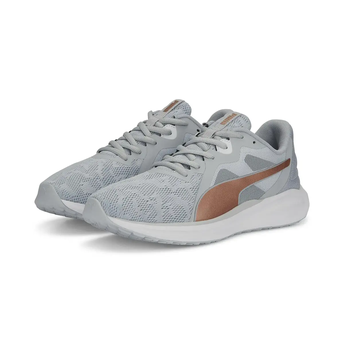 Puma Twich Runner Gri Kadın Yürüyüş Ve Koşu Ayakkabısı