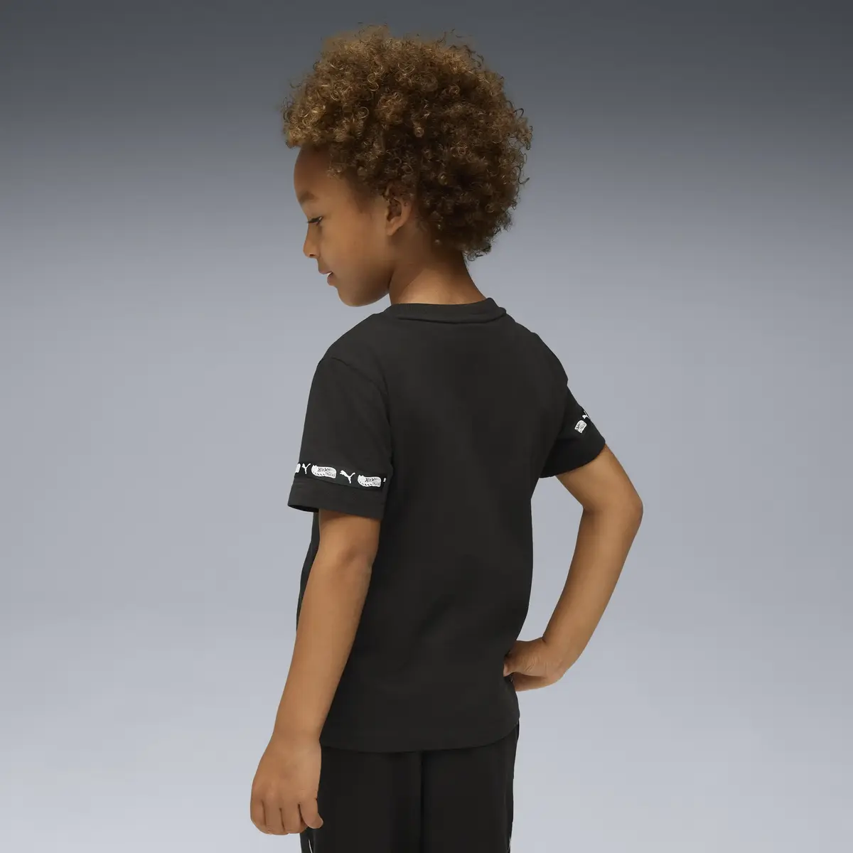 Puma X HOT WHEELS Tee Siyah Erkek T-Shirt & Polo