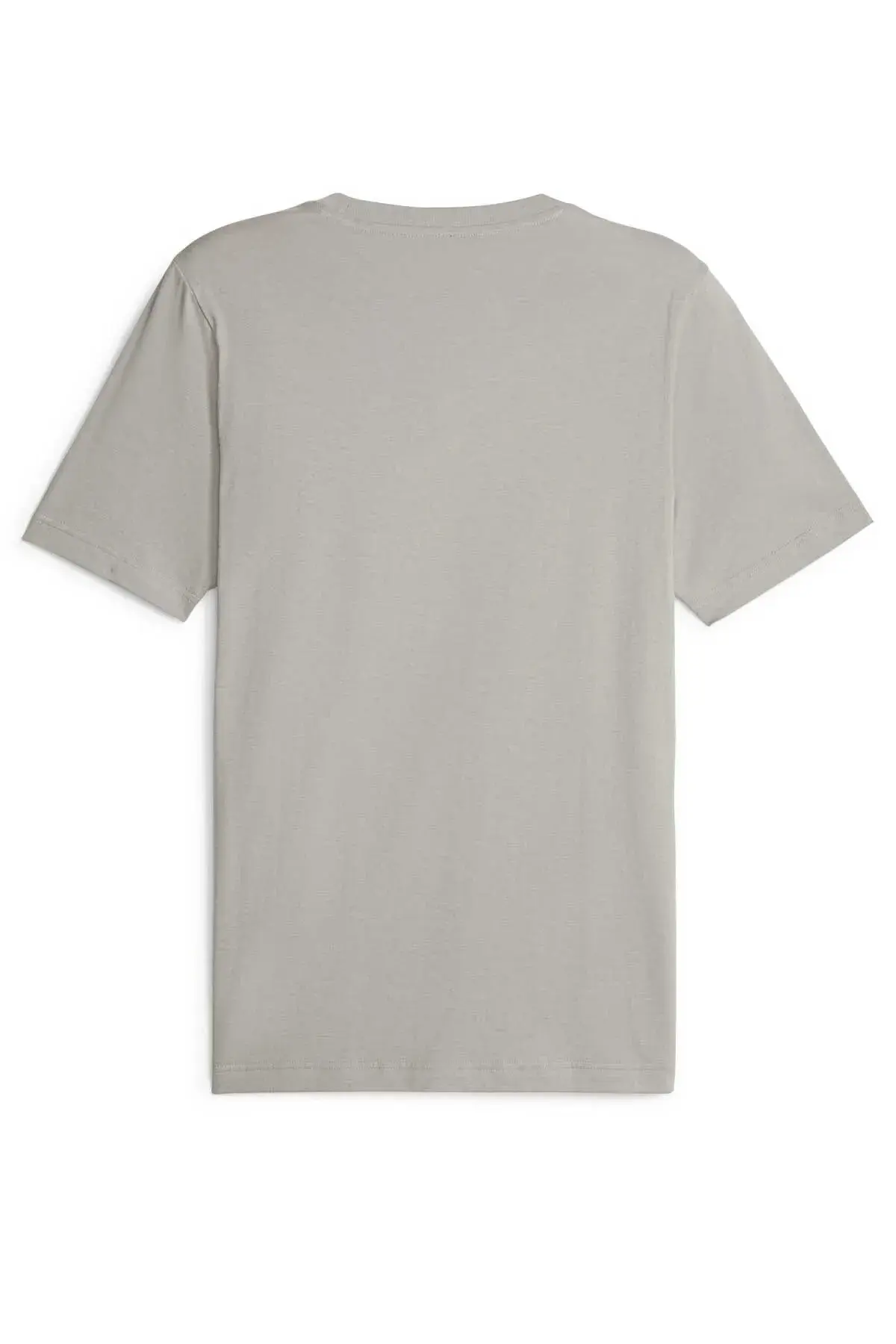 Puma ESS ELEVATED Embroidered Tee Gri Erkek T-Shirt