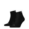 PUMA CUSHIONED QUARTER 2P UNISEX Siyah Çorap