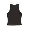 Puma CLASSICS Ribbed Slim Tank Siyah Kadın T-Shirt