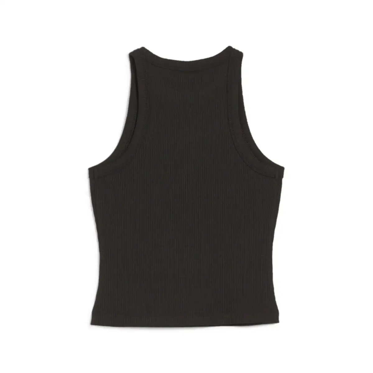 Puma CLASSICS Ribbed Slim Tank Siyah Kadın T-Shirt