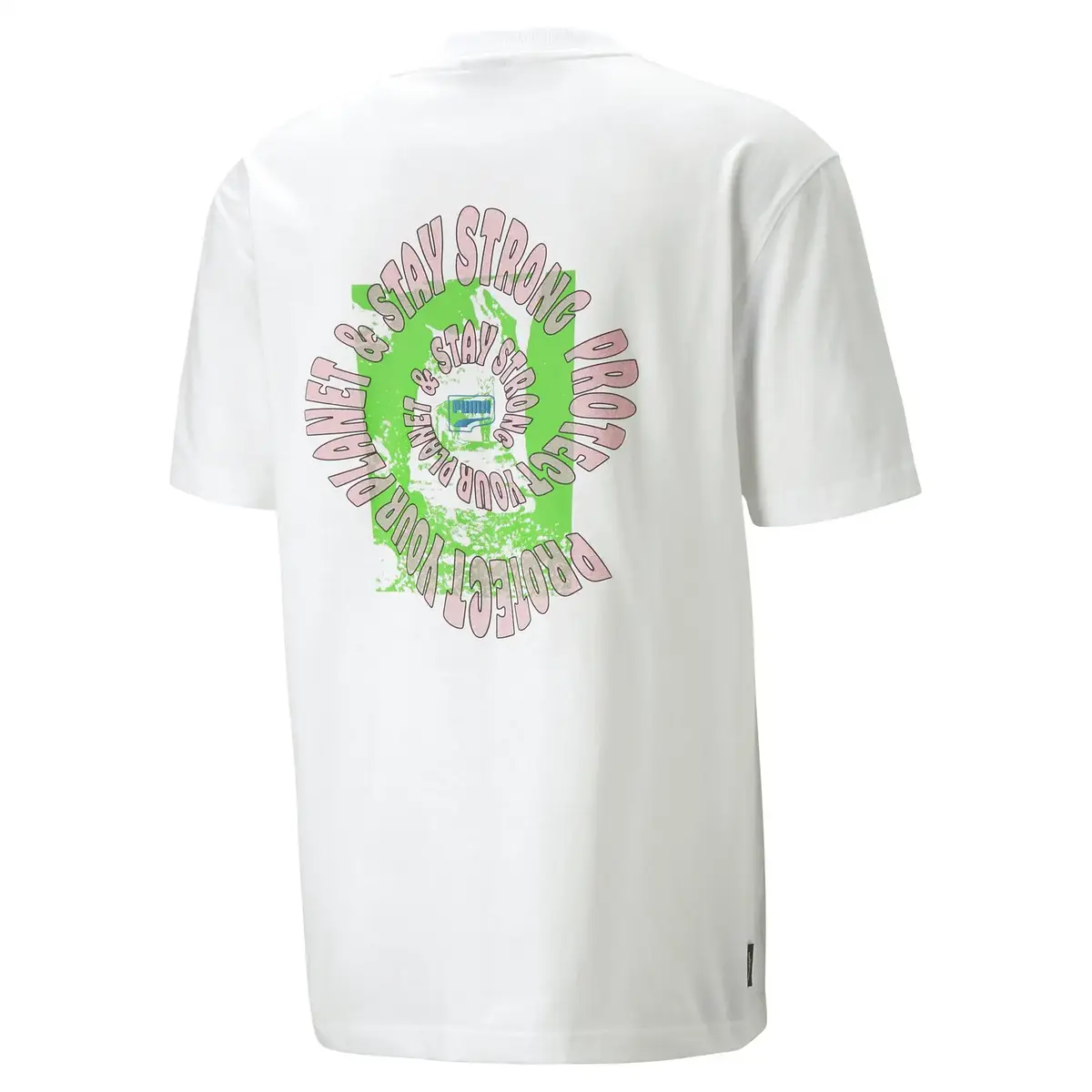 Puma DOWNTOWN Graphic Tee Beyaz Erkek Tshirt