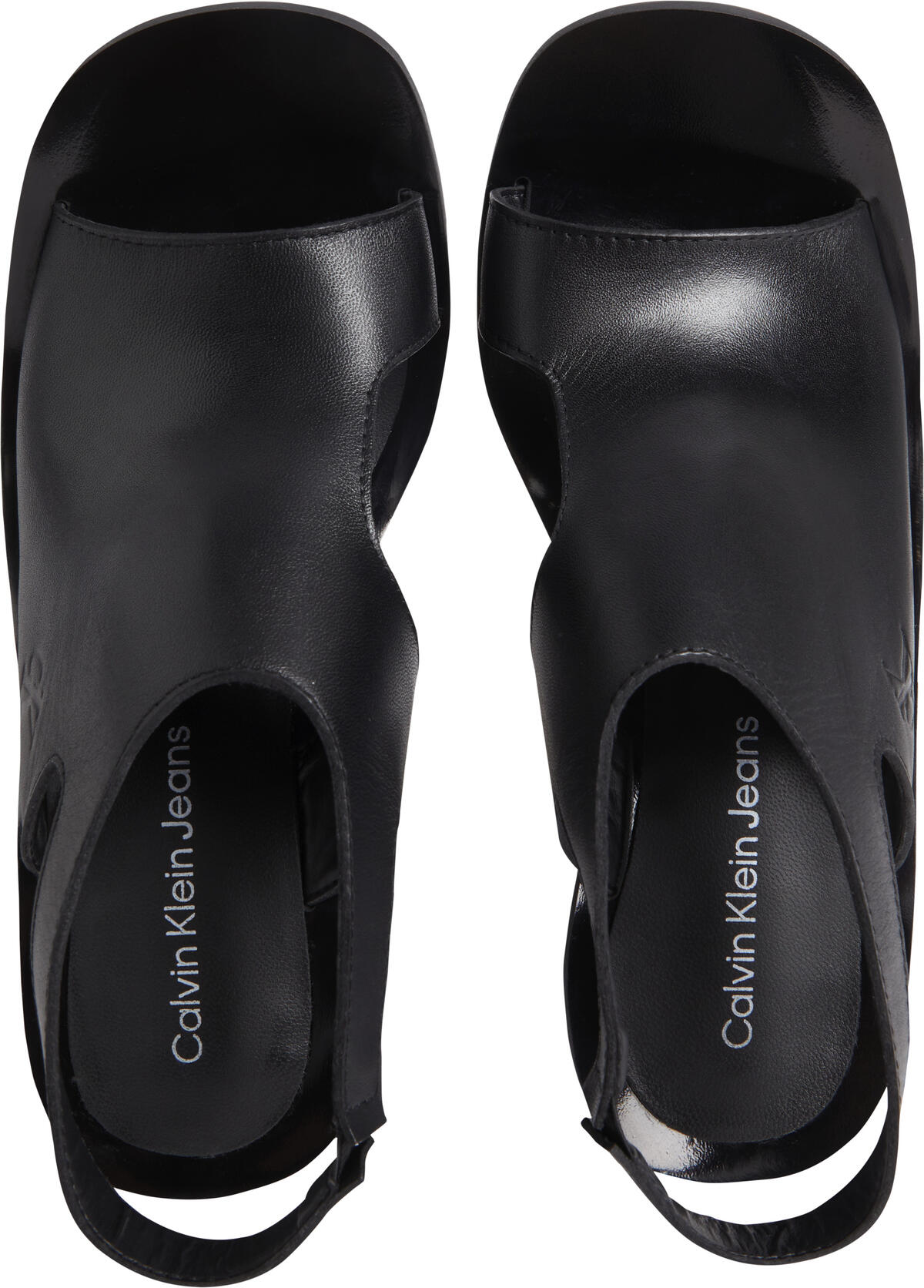 Calvin Klein HEEL SLING SANDAL L Kadın Siyah Sandalet
