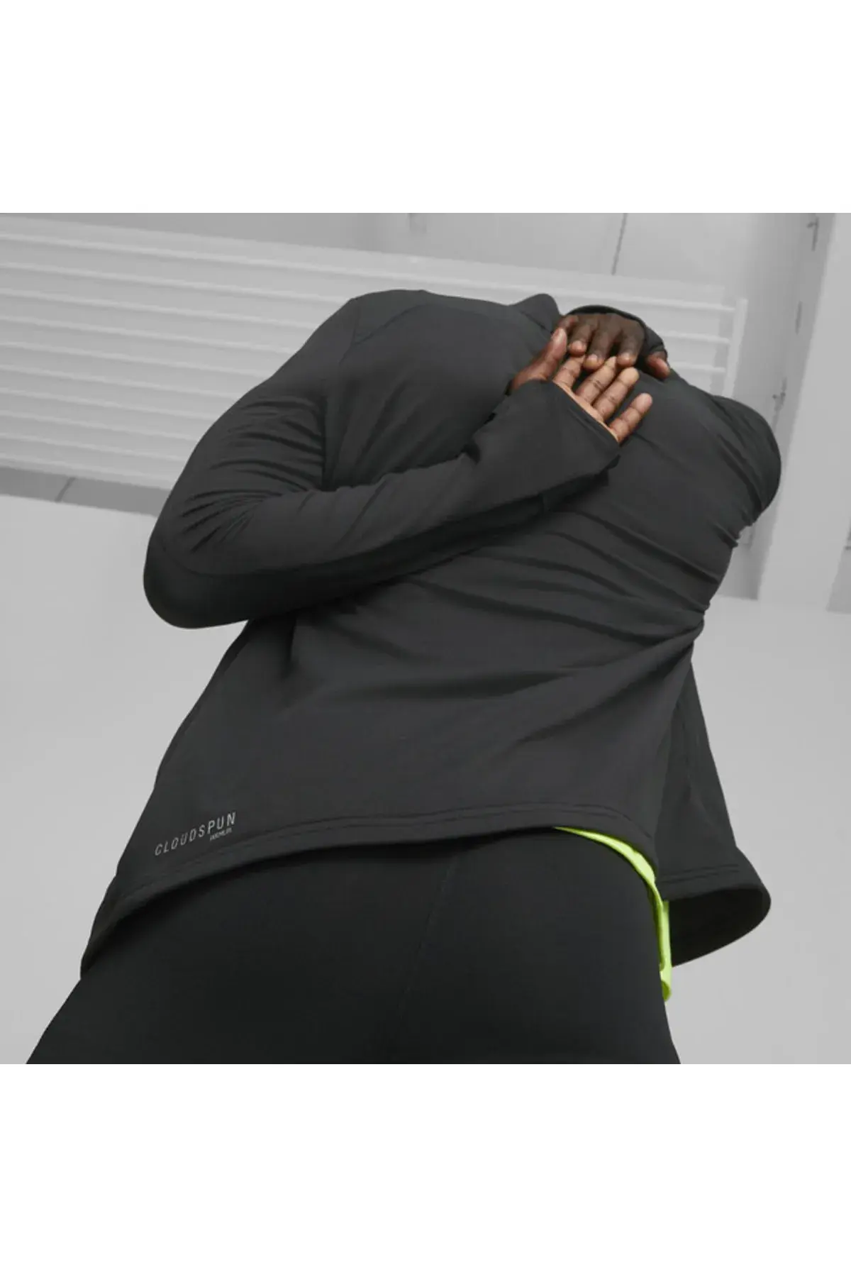 Puma Run Wrmlbl Padded Jacket M Siyah Erkek Fermuarlı Koşu Ve Yürüyüş Ceketi