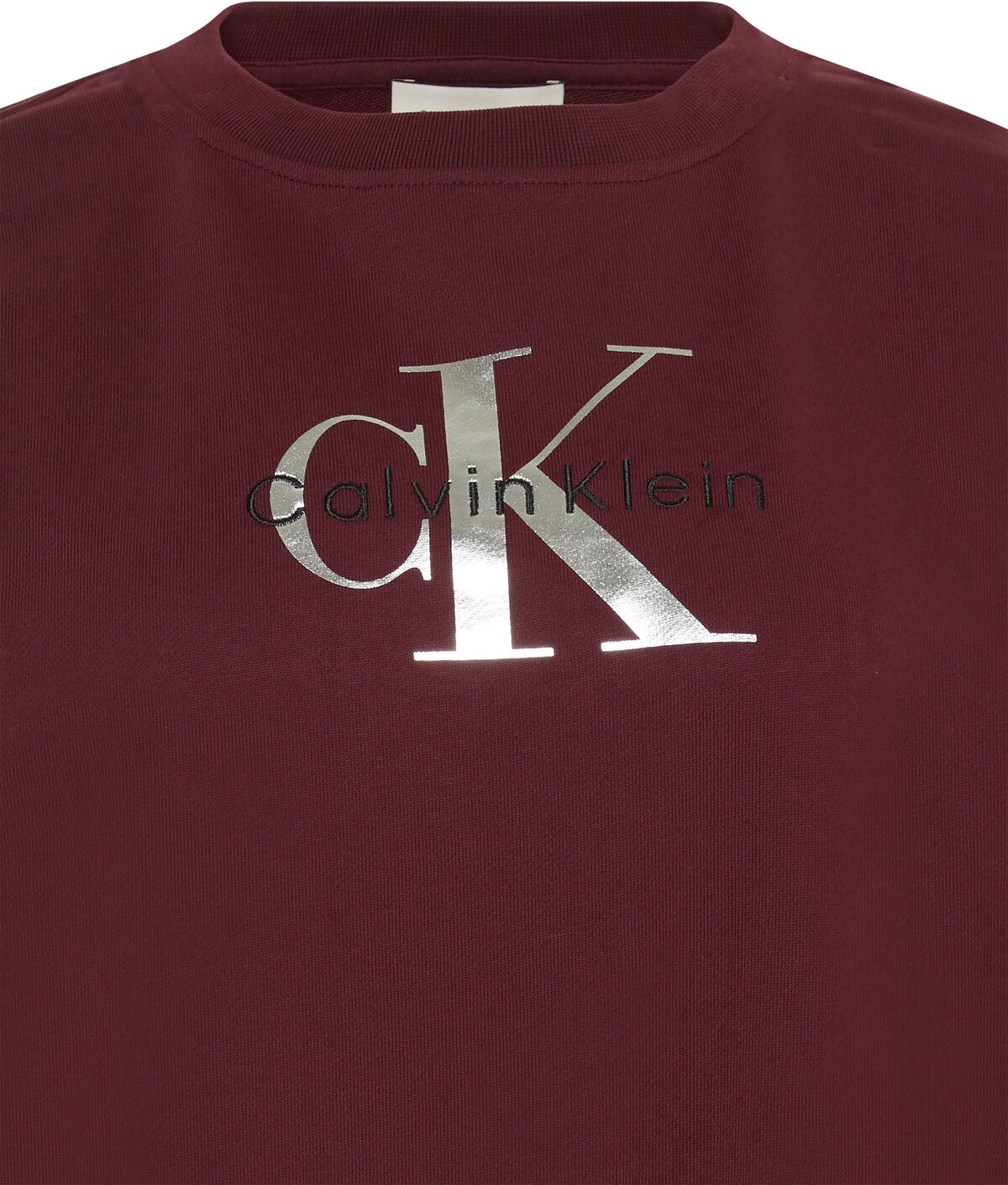 Calvin Klein LS MONOLOGO FRENCH TERRY RLXD CN Kırmızı Kadın Sweatshirt Calvin Klein LS MONOLOGO FRENCH TERRY RLXD CN Kırmızı Kadın Sweatshirt