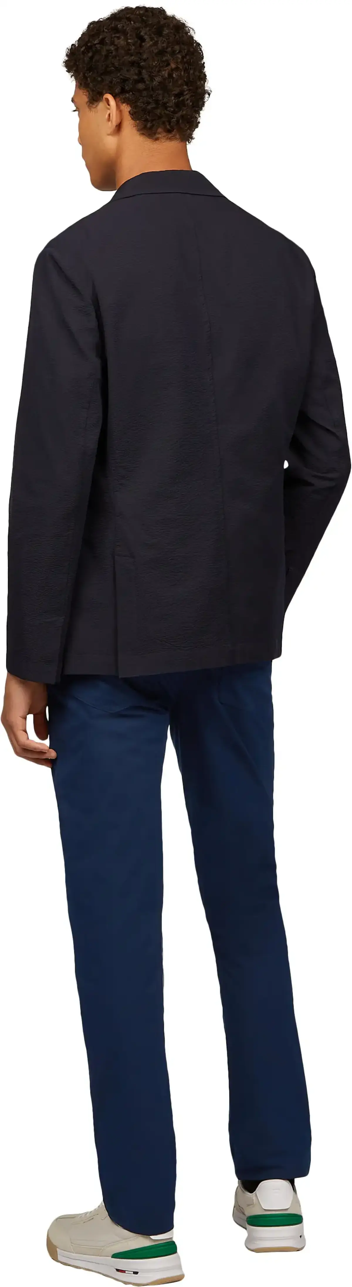 Tommy Hilfiger DENTON 5PKT TECH CHI, DAF Lacivert Erkek Pantolon