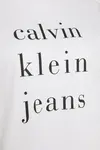 Calvin Klein SS CKJ LOGO TEE, YAA Beyaz Kadın T-Shirt & Polo