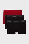 Calvin Klein TRUNK 3PK, QVV Siyah 3'lü Erkek Boxer