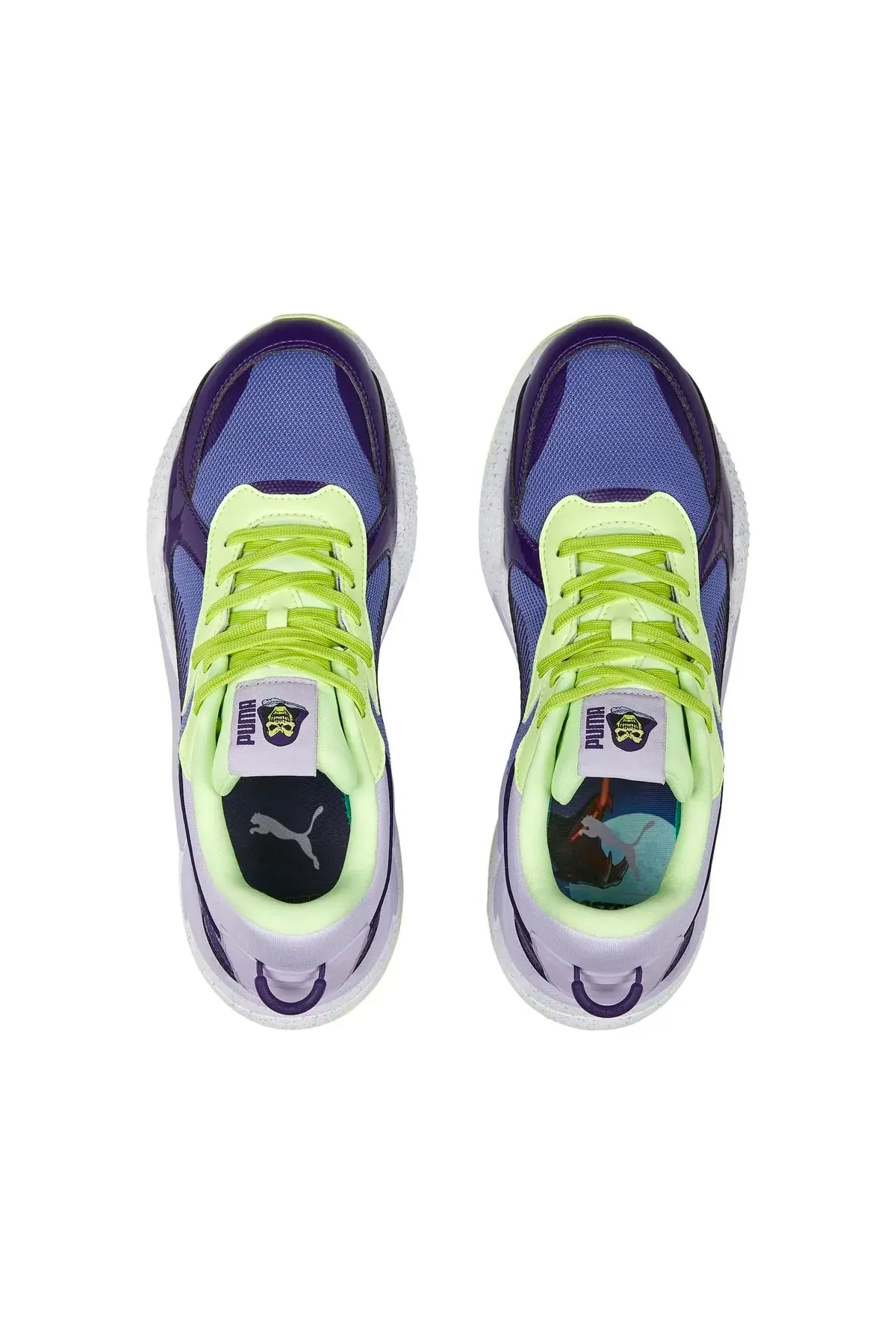 Puma X He-Man RS-X Skeletor Mor Kadın Günlük Spor Ayakkabı