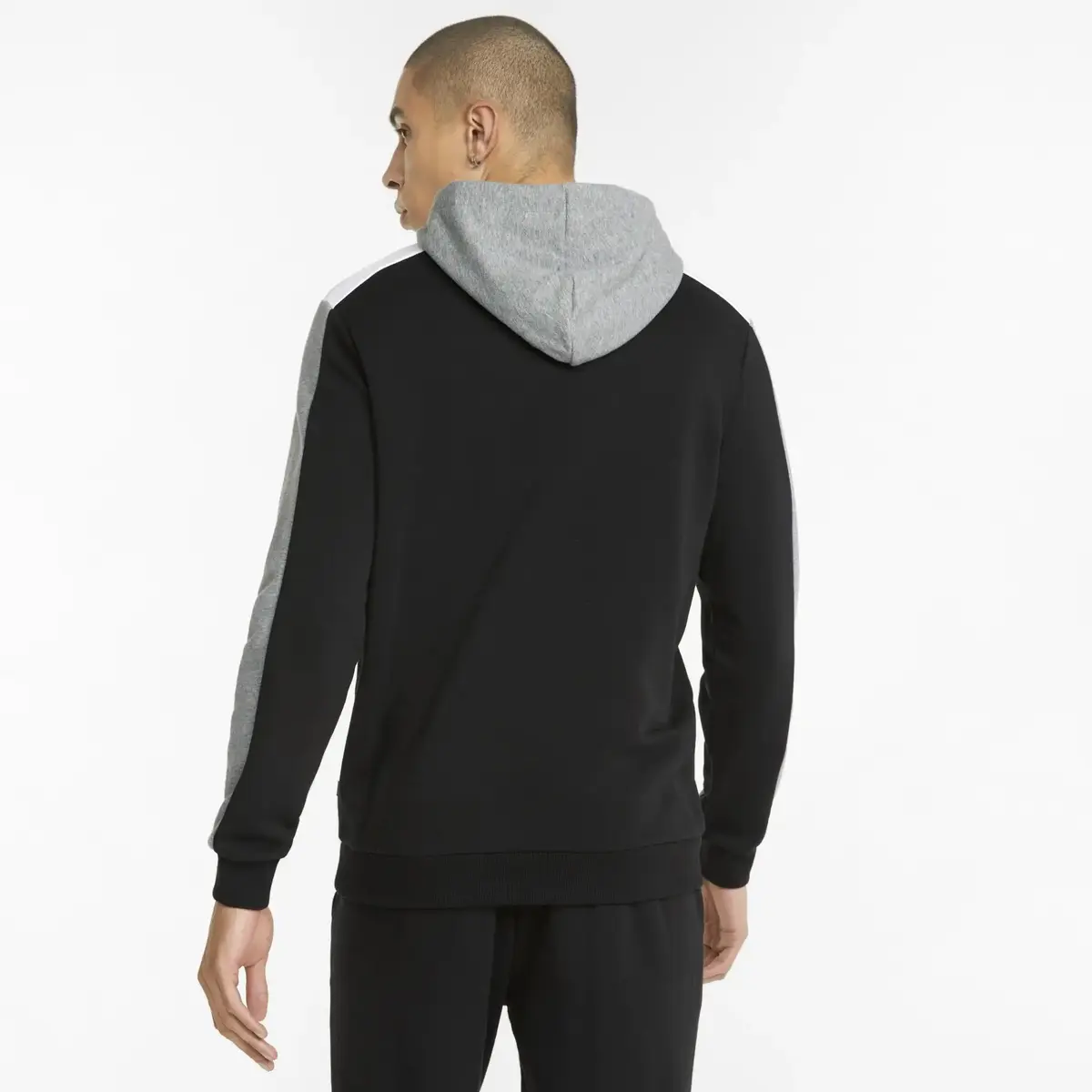 Puma ESS+ Block Hoodie TR Siyah Erkek/Unisex Hoodie