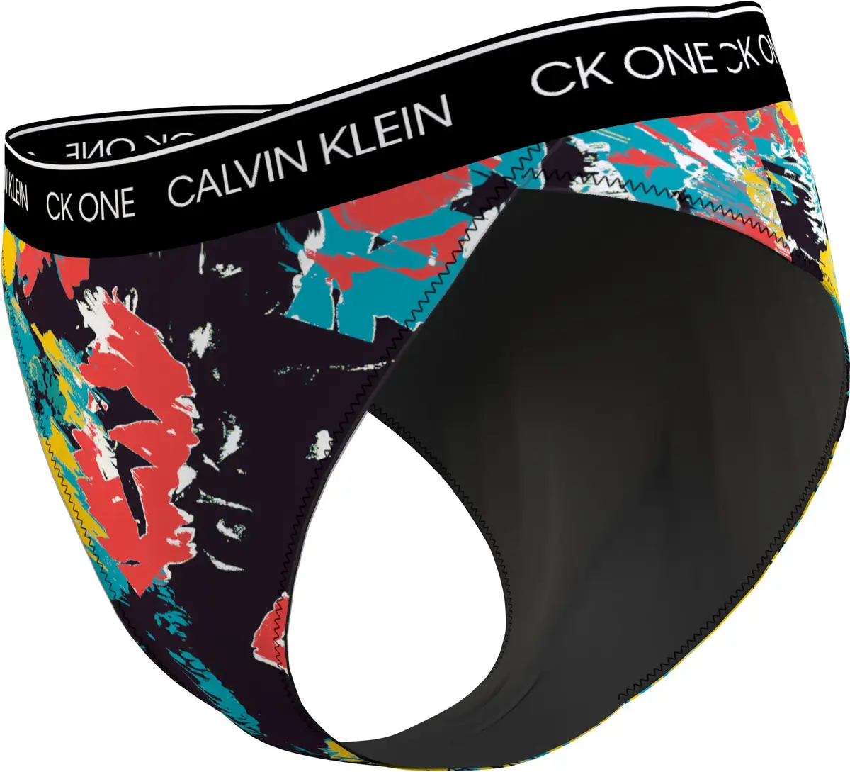Calvin Klein HIGH WAIST CHEEKY BI Kadın Renkli Bikini Altı