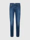 Calvin Klein CKJ 026 SLIM Erkek Mavi Kot Pantolon