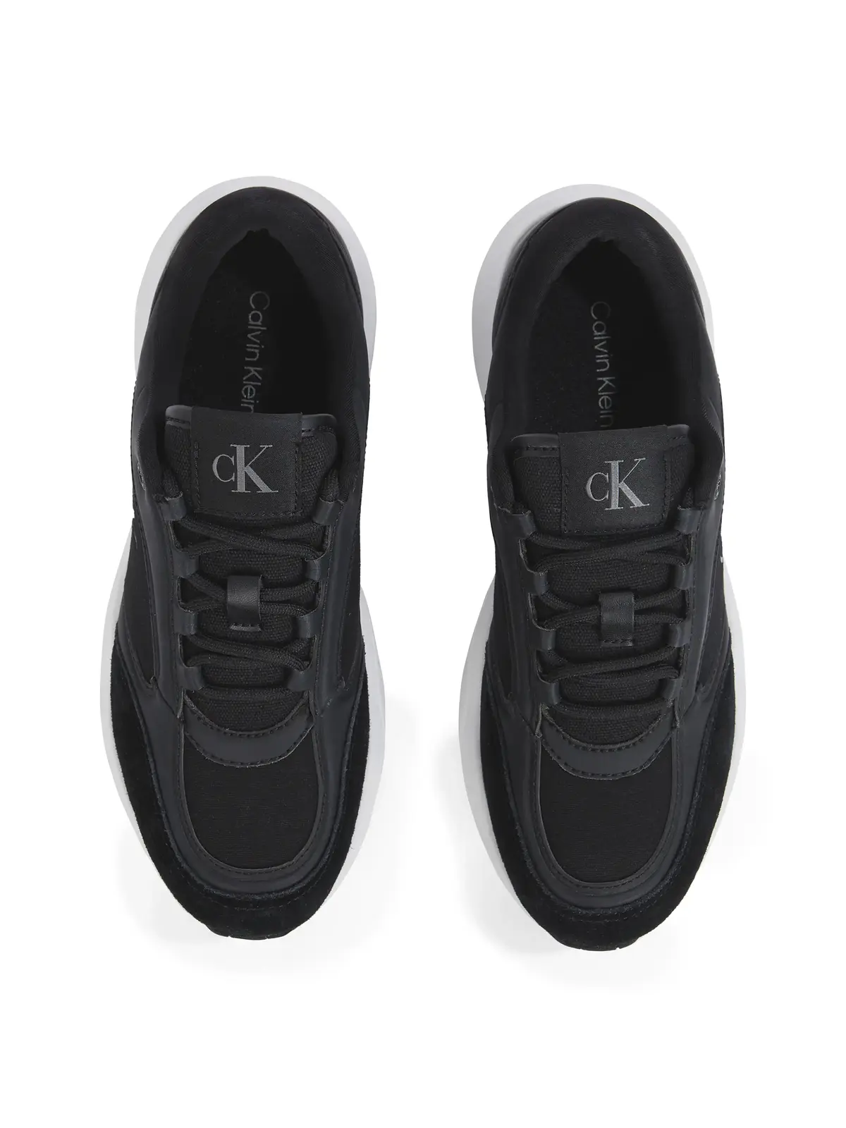 Calvin Klein RETRO TENNIS MG MIX, BEH Siyah Kadın Spor Ayakkabı