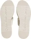 Calvin Klein SPORTY ROPE MG LTH W, AEO Krem Kadın Terlik
