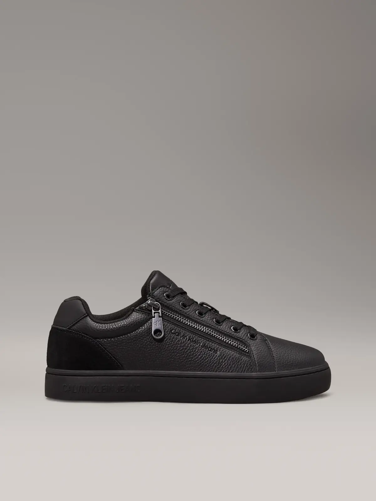 Calvin Klein CLASSIC CUPSOLE ZIP, 0GJ Siyah Erkek Spor Ayakkabı & Sneaker