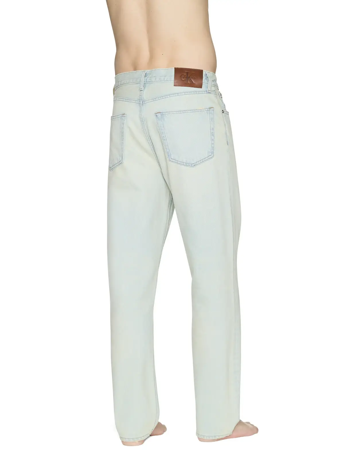 Calvin Klein 90S TAPER SEAGLASS JEAN Erkek Mavi Kot Pantolon