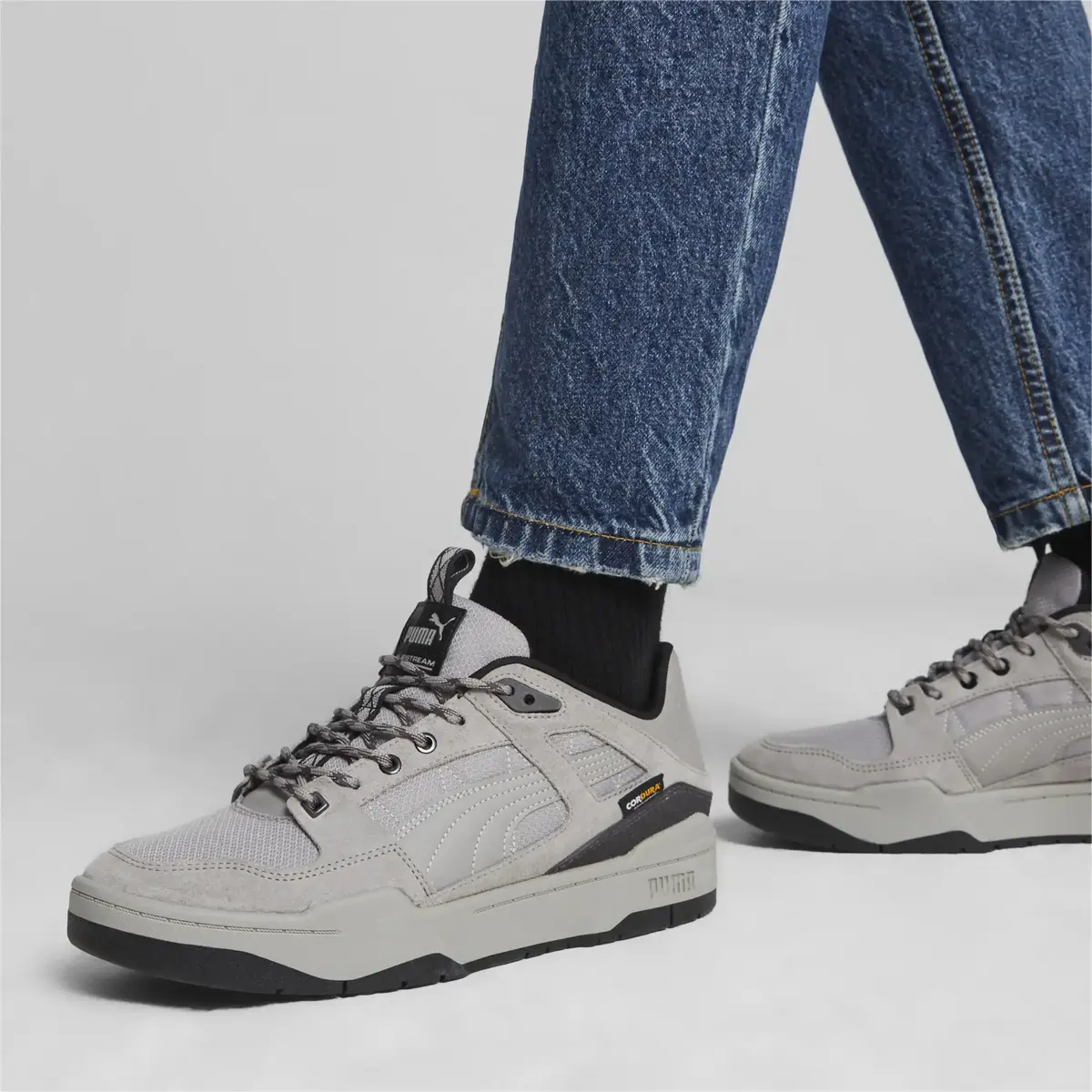 Puma Slipstream Cordura II Gri Unisex Günlük Spor Ayakkabı
