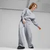 PUMA CLASSICS+ Relaxed Crew Gri Kadın Sweatshirt