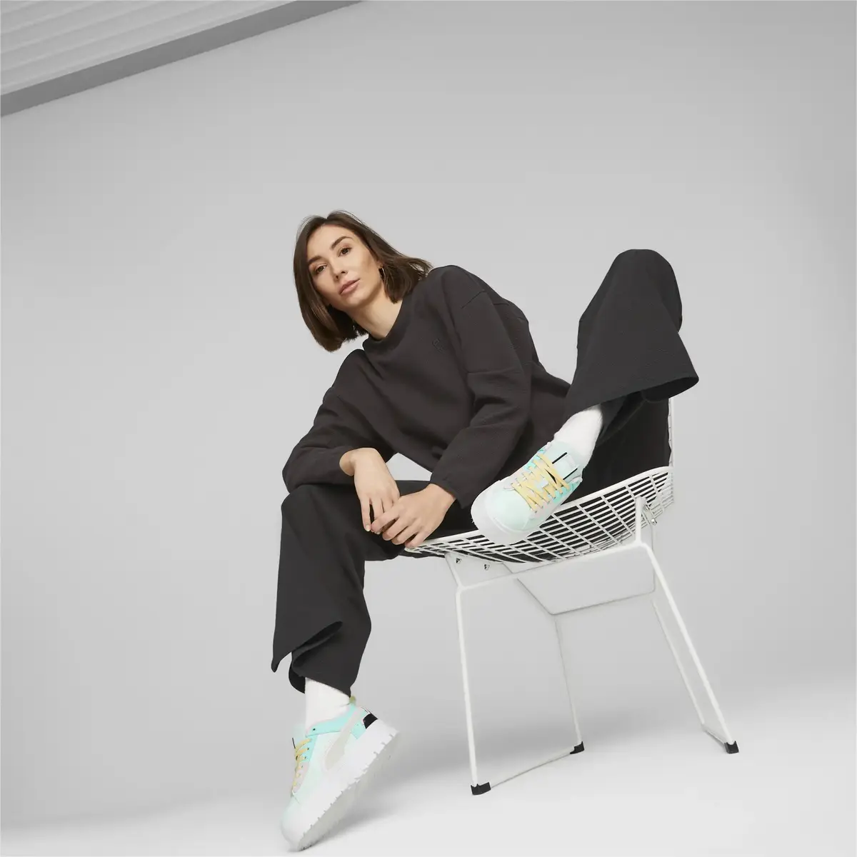 Puma Mayze UT Pop Wns Yeşil Kadın Günlük Spor Ayakkabı