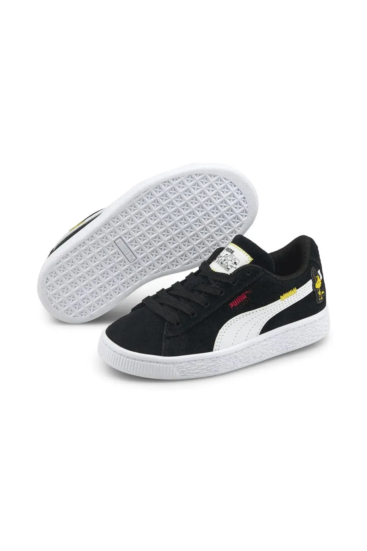 Puma PEANUTS Suede Classic XXI  Siyah Çocuk Günlük Spor Ayakkabı