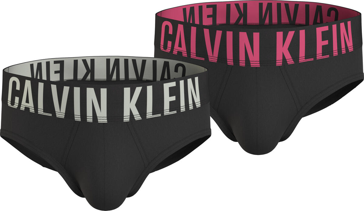 Calvin Klein HIP BRIEF 2PK Erkek Siyah Slip Set