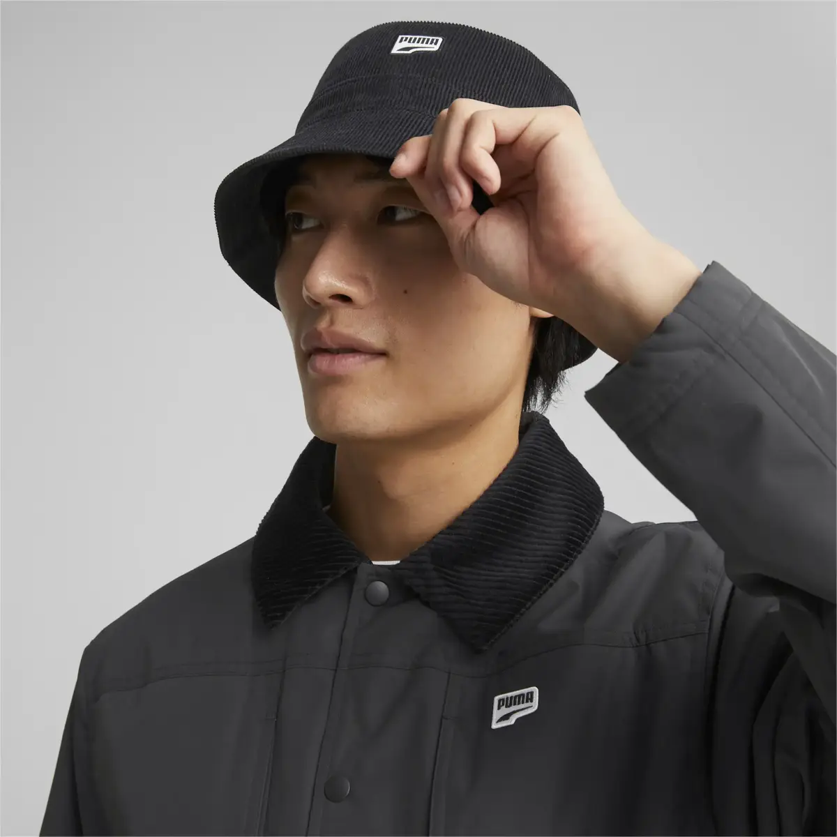 Puma Downtown Padded Coach Jacket Siyah Erkek Ceket