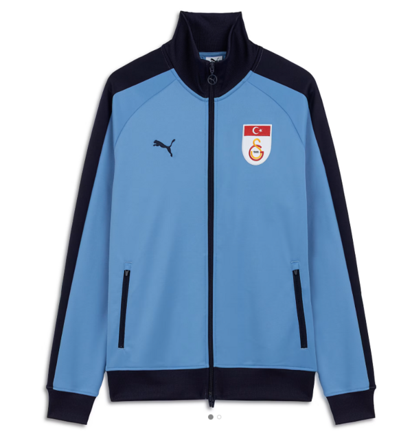 Puma GSK T7 Track Jacket Galatasaray SK Mavi Erkek Retro Ceket