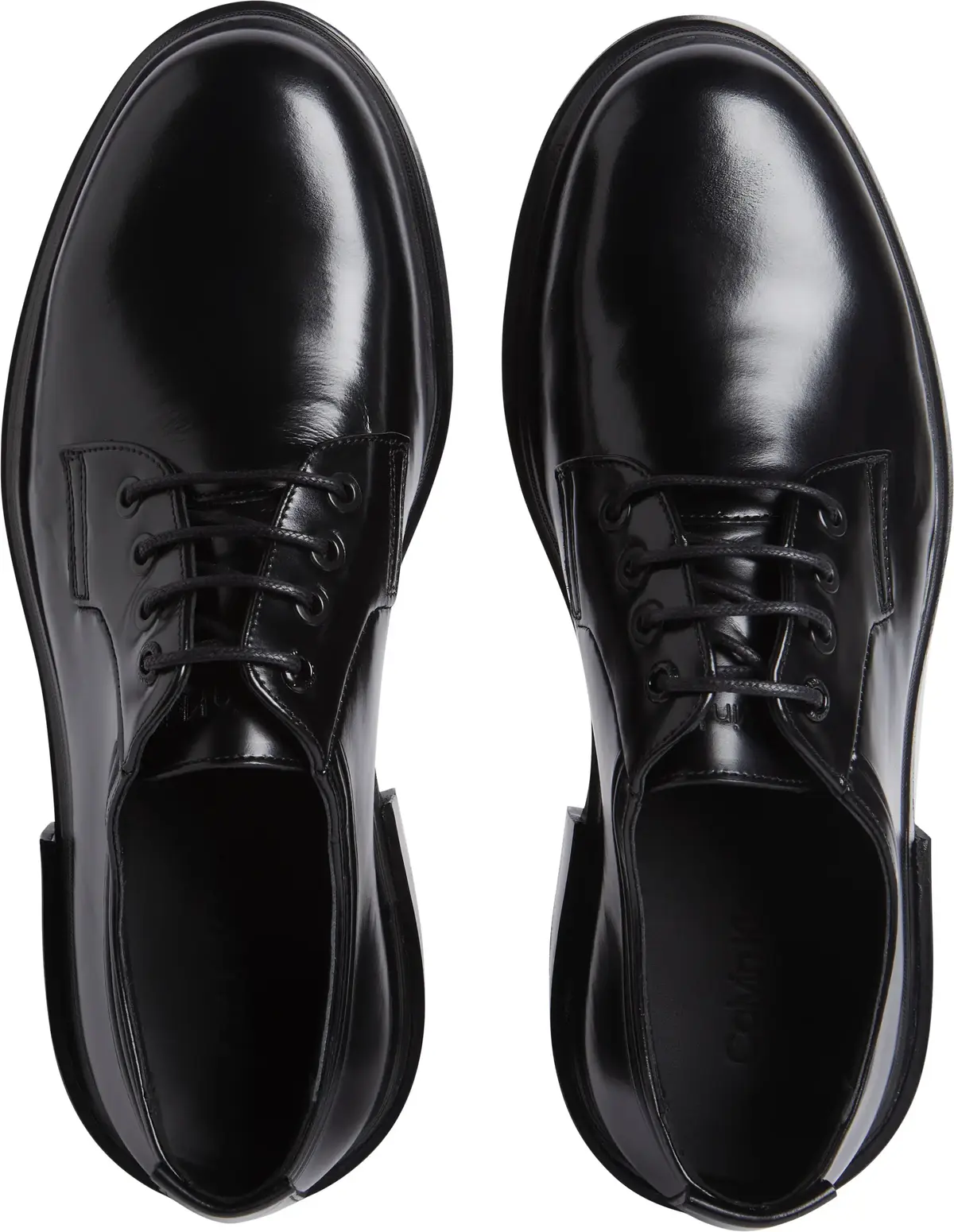 Calvin Klein POSTMAN DERBY LTH HF Erkek Siyah Ayakkabı