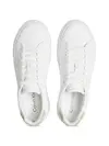 Calvin Klein FF CUPSOLE LACE UP L, 0K6 Beyaz Kadın Spor Ayakkabı & Sneaker