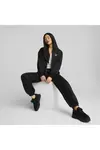 Puma Classics Oversized Full-Zip Siyah Kadın Fermuarlı Sweatshirt