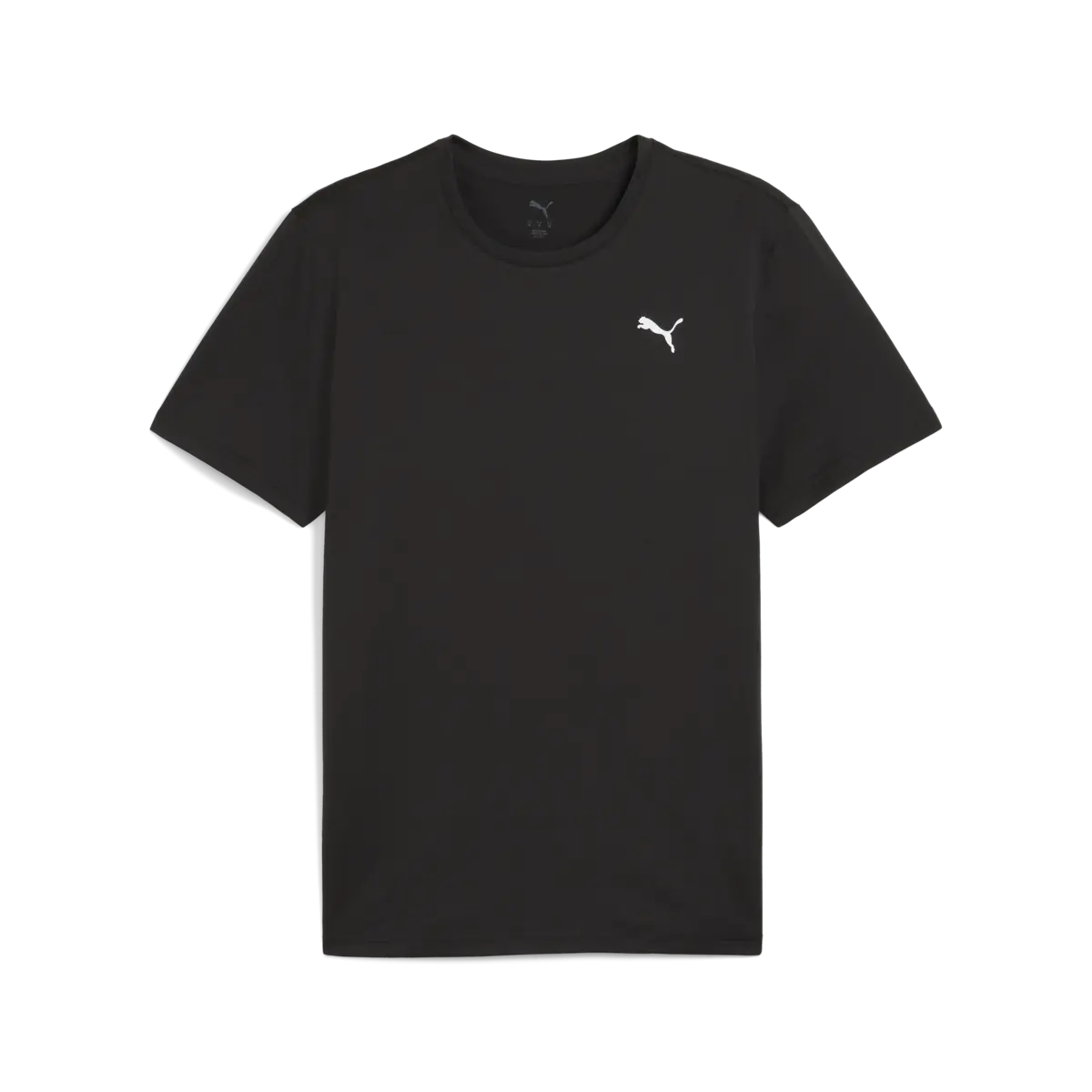 Puma M TAD ESS SOLID CAT TEE LC Siyah Erkek T-Shirt