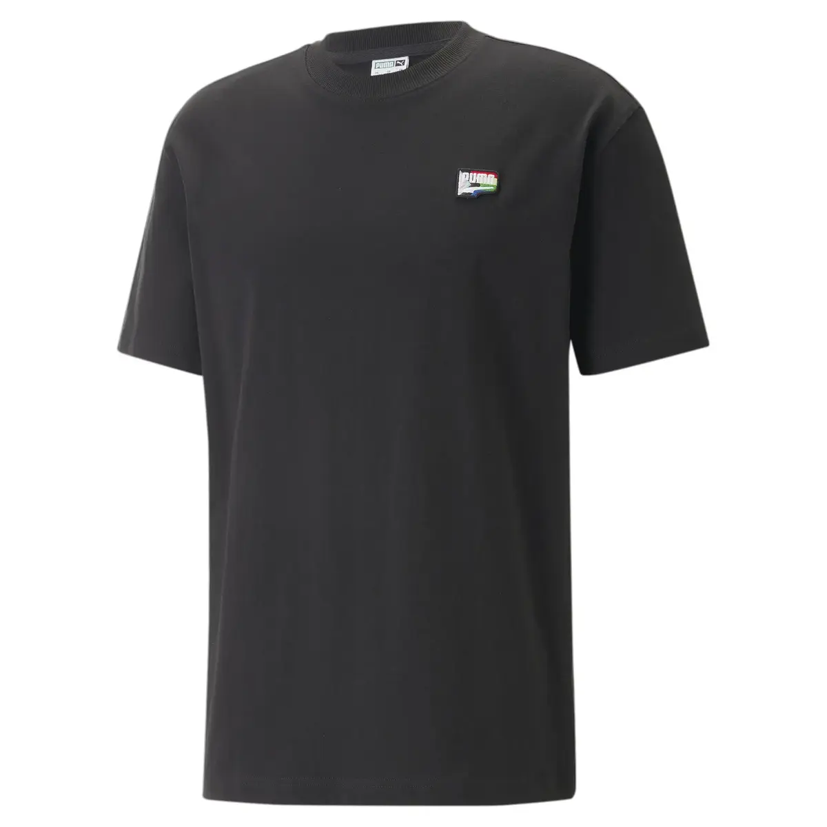 Puma DOWNTOWN PRIDE Tee Siyah Unisex T-Shirt