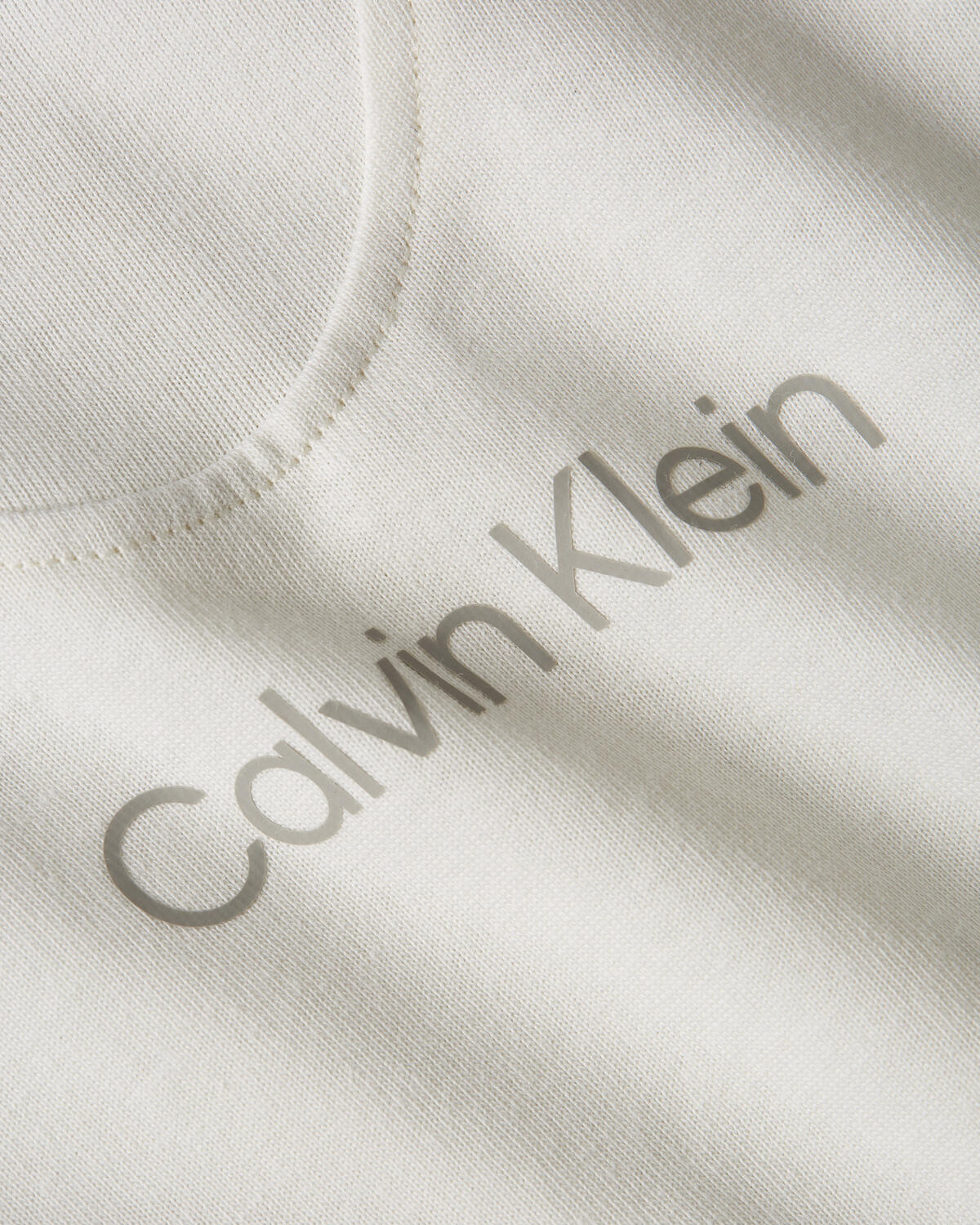 Calvin Klein HYBRID - SS T-Shirt Kadın Beyaz T-Shirt