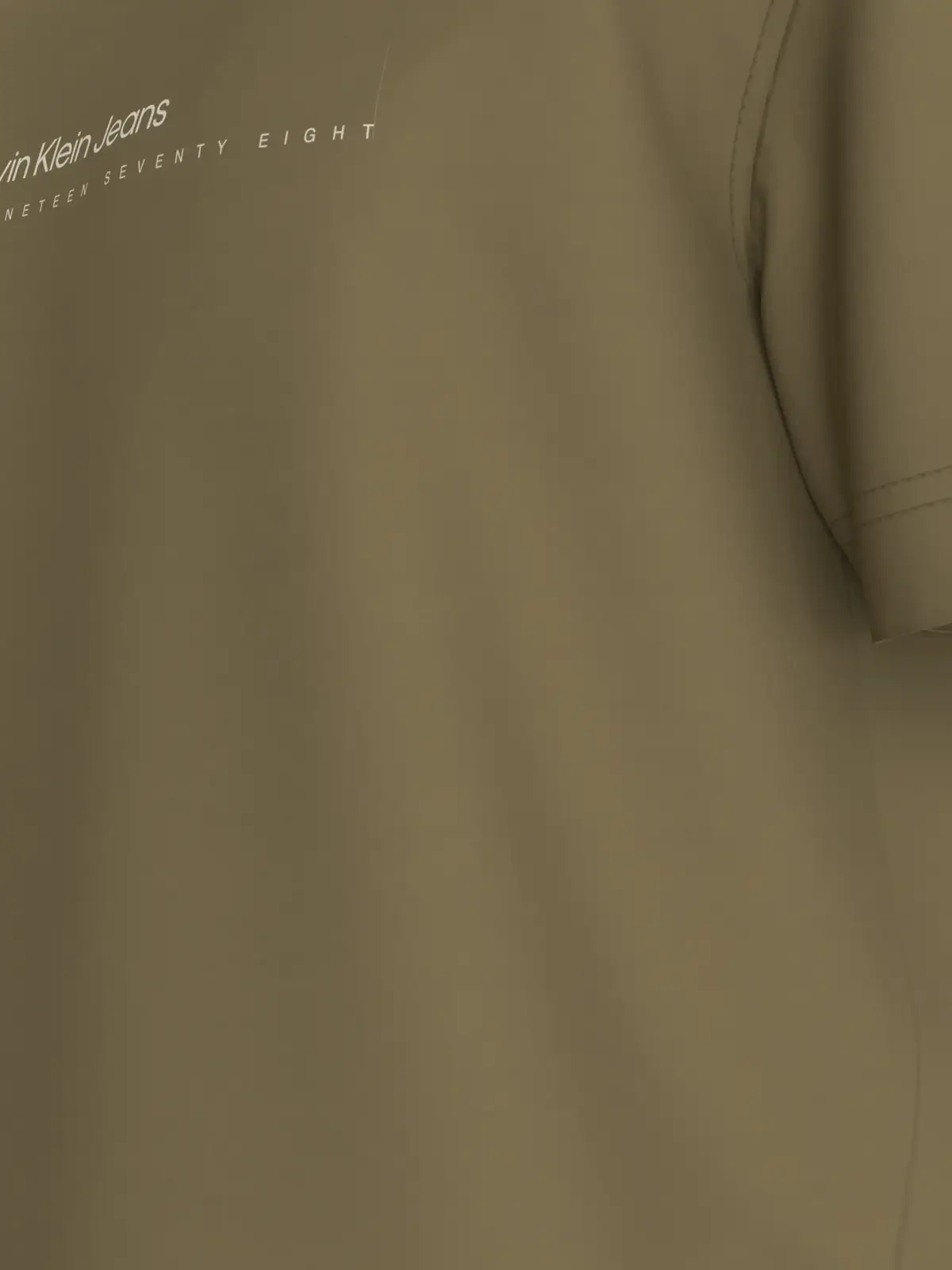 Calvin Klein MINIMAL LOGO TEE, LFF Kahverengi Erkek T-Shirt & Polo