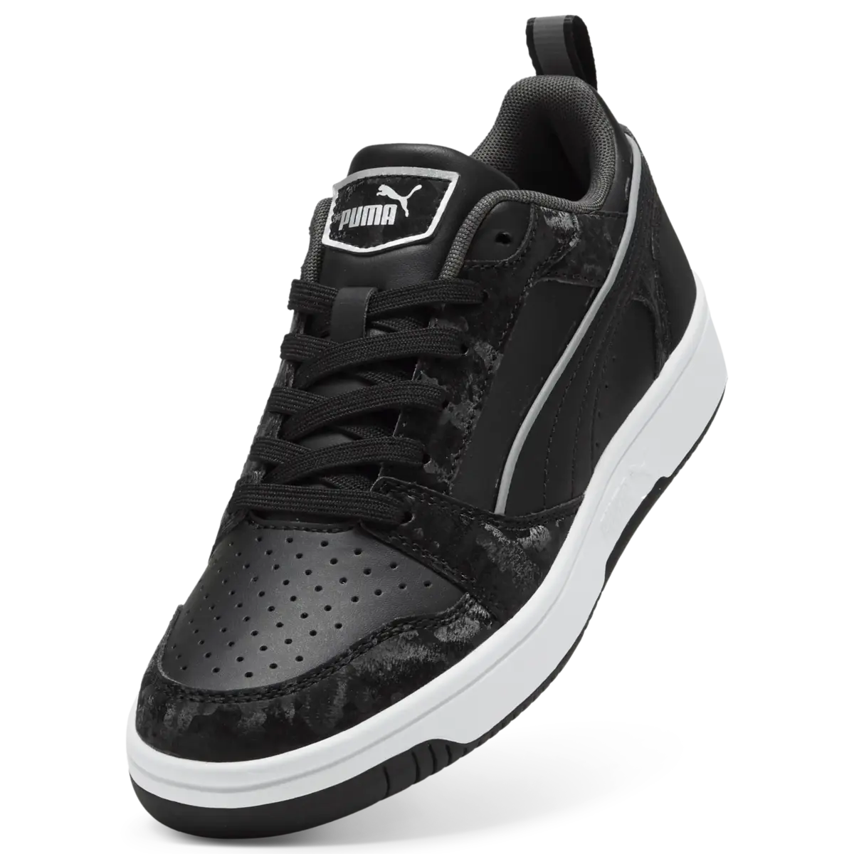 Puma Rebound v6 Low DayINight Siyah Erkek Spor Ayakkabı & Sneaker