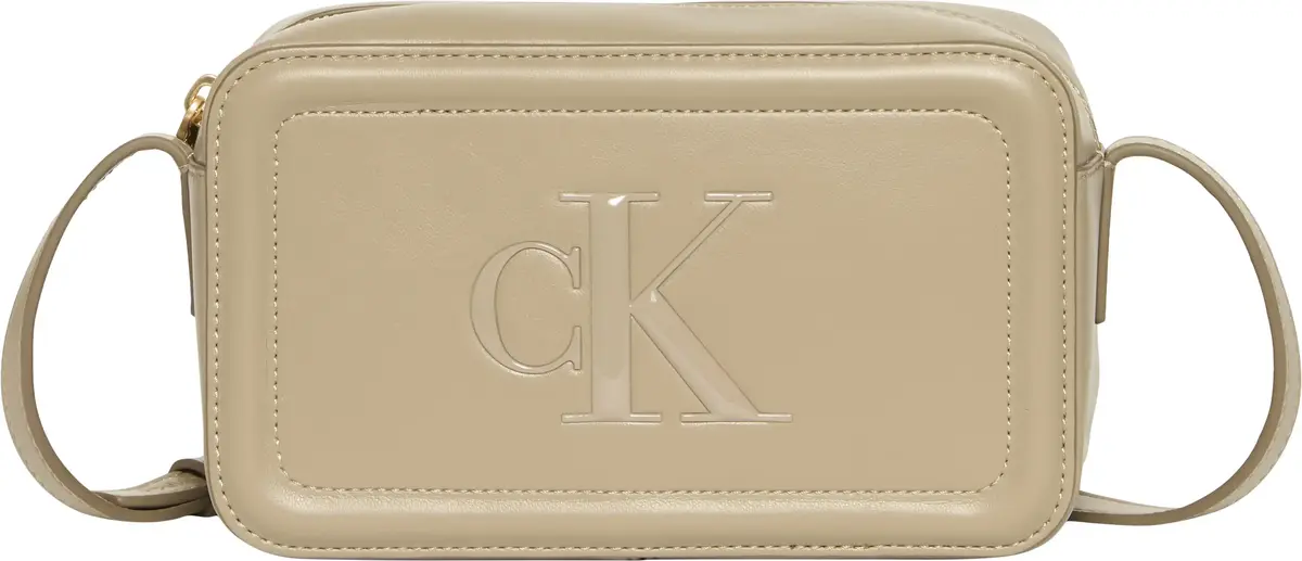 Calvin Klein BOLD CK CAMERA BAG Kadın Kahverengi Omuz Çanta
