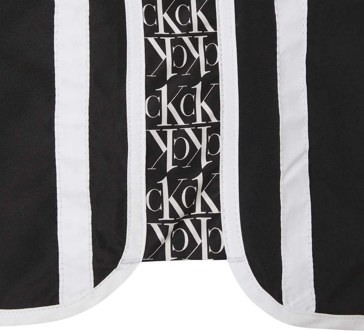 Calvin Klein MEDIUM RUNNER Erkek Siyah Deniz Şortu