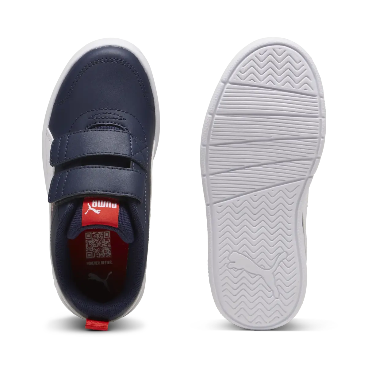 Puma Courtflex V3 V PS Siyah Çocuk Spor Ayakkabı