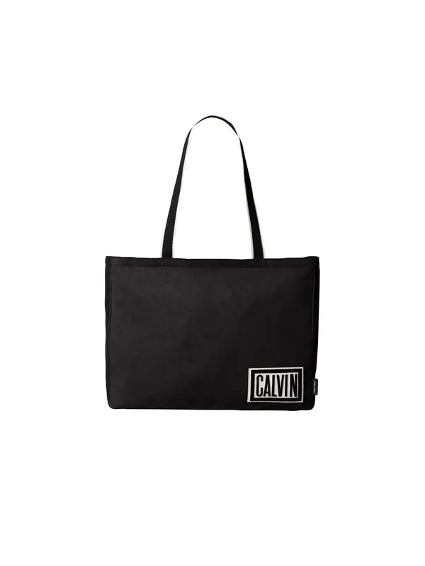 Calvin Klein SSNL GRAPHIC TOTE, UB1 Siyah Unisex Çanta