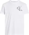 Calvin Klein Beyaz Erkek T-Shirt & Polo