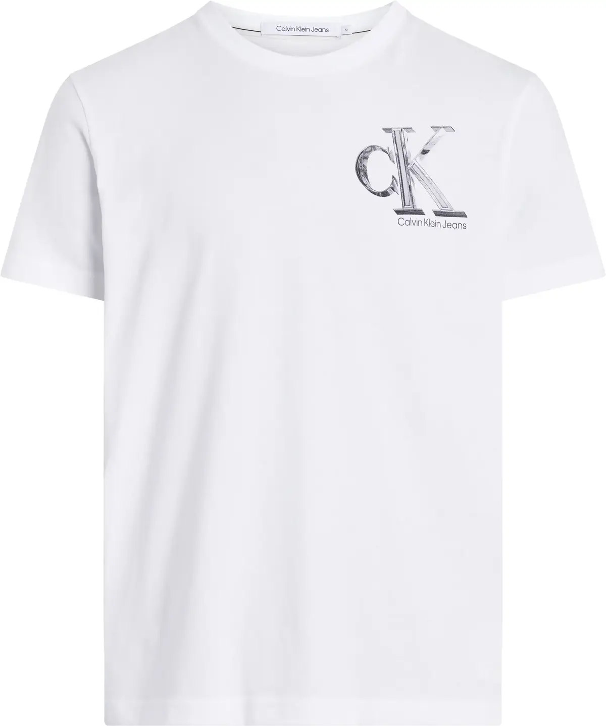 Calvin Klein Beyaz Erkek T-Shirt & Polo
