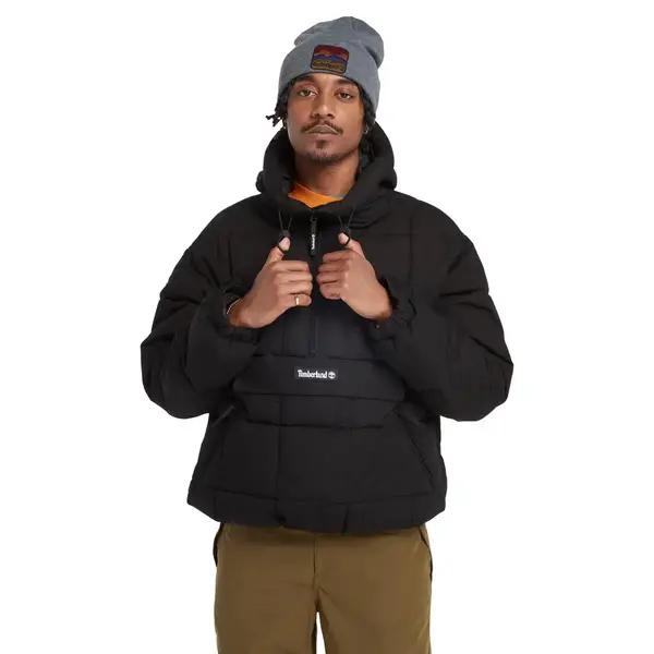 Timberland Pullover Puffer Jacket Siyah Erkek Mont