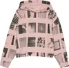 Calvin Klein BEST POLAROID AOP HO Kadın Pembe Hoodie