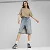 Puma CLASSICS + Oversized Tee Bej Kadın T-Shirt